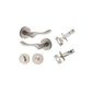 Stirling Round Rose Door Lever