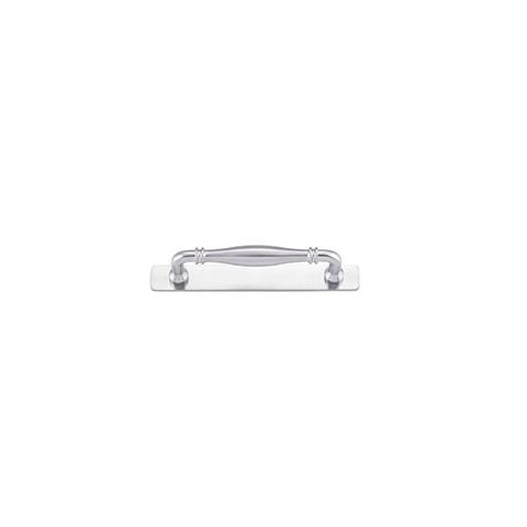 Sarlat Cabinet Pull on Backplate 128 BC