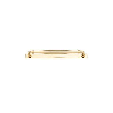 Sarlat Cabinet Pull on Backplate 256 PB