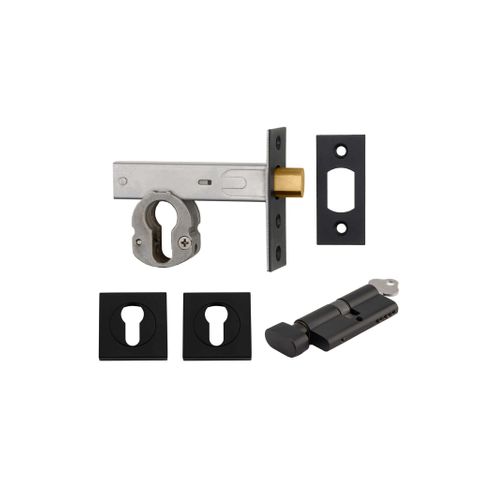 Iver Mortice Deadbolt Square Ent KT MB