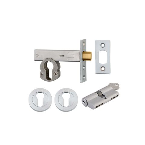 Iver Mortice Deadbolt Round Ent KK BC