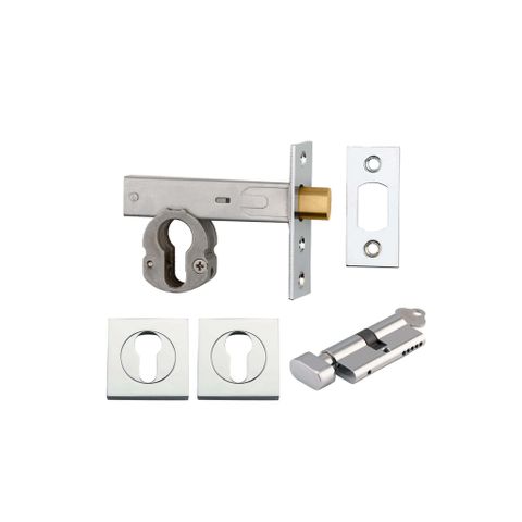 Iver Mortice Deadbolt Square Ent KT PC