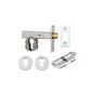 Iver Euro Mortice Deadbolt Round