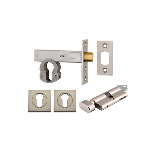 Iver Mortice Deadbolt Square Ent KT SN