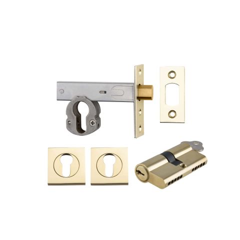 Iver Mortice Deadbolt Square Ent KK PB