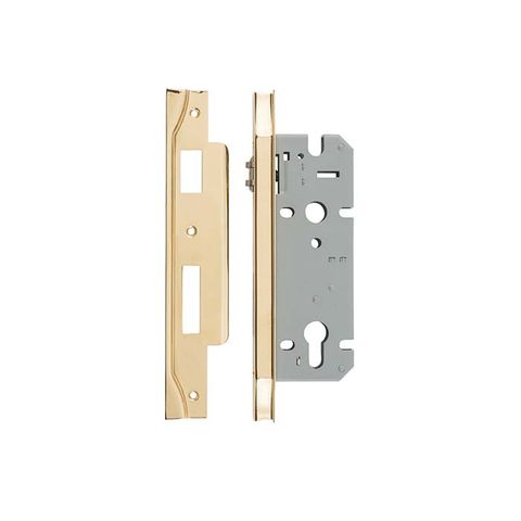 Iver Roller Rebated Mortice Lock 45 PB