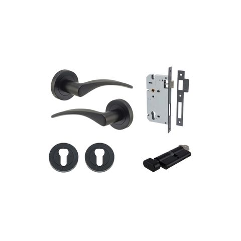 Oxford Round Rose Lever Ent Kit KT MB