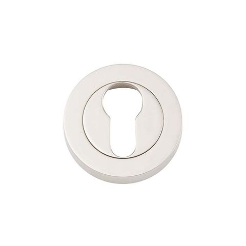 Iver Round Euro Escutcheon PN