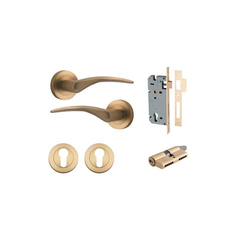 Oxford Round Rose Lever Ent Kit KK BB