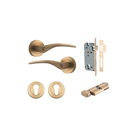 Oxford Round Rose Lever Ent Kit KT BB