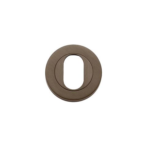 Iver Oval Round Euro Escutcheon