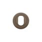 Iver Oval Round Euro Escutcheon