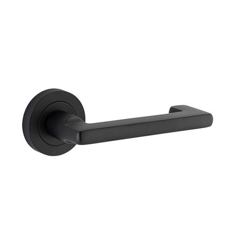 Baltimore Return Round Rose Door Lever