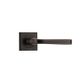 Annecy Square Rose Door Lever