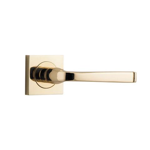 Annecy Square Rose Door Lever