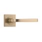 Annecy Square Rose Door Lever