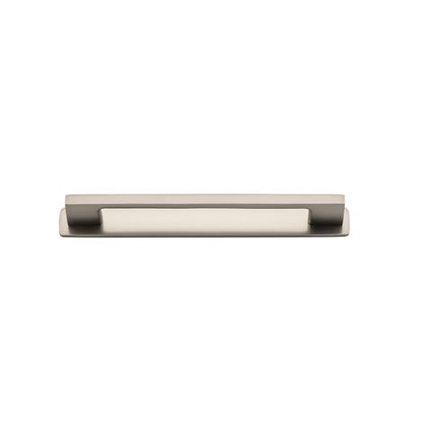 Cali Cabinet Pull on Backplate 160 SN