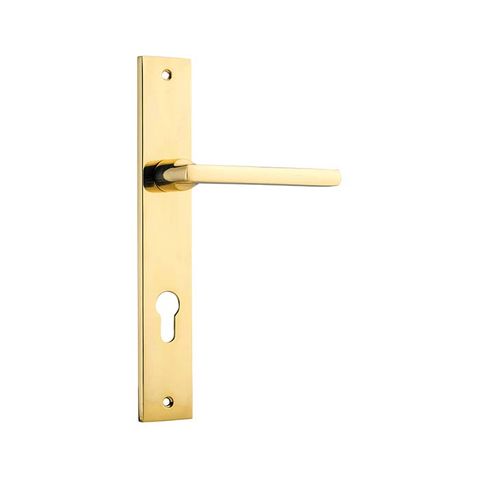 Baltimore Rectangular Lever Ent PB