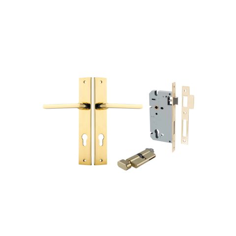 Baltimore Rectangular Lever Ent KT PB