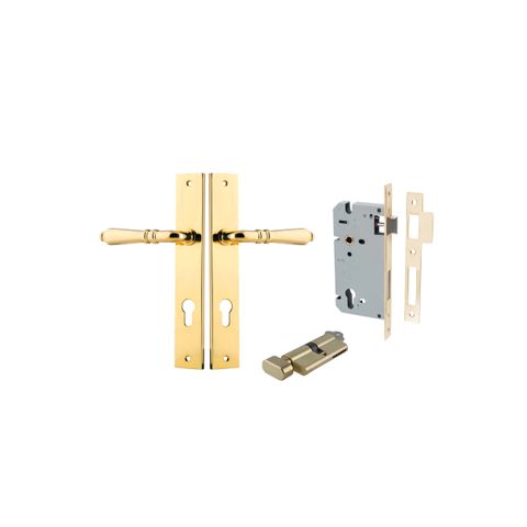 Sarlat Rectangular Lever Ent KT PB