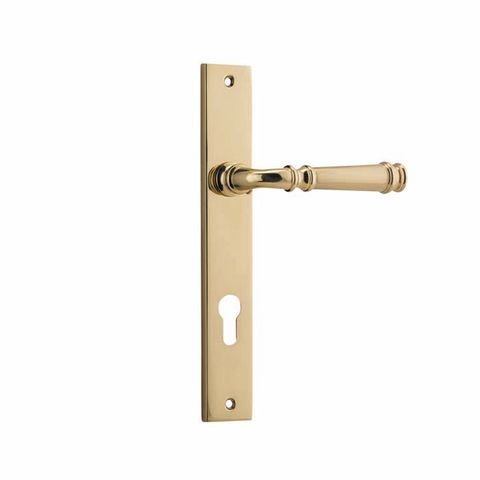 Verona Rectangular Lever Ent PB