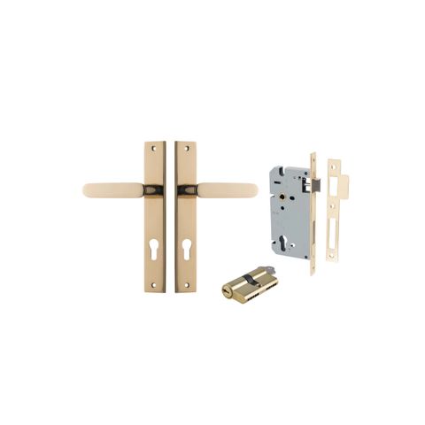 Bronte Rectangular Lever Ent KK PB