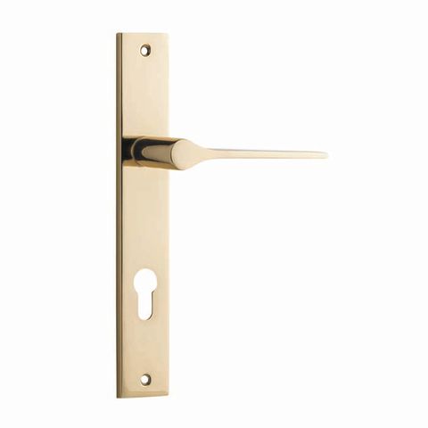 Como Rectangular Lever Ent PB