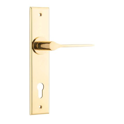 Como Chamfered Lever Ent PB