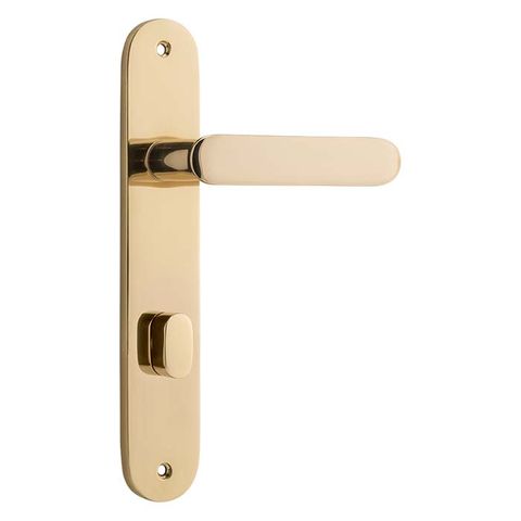 Bronte Oval Lever Priv PB