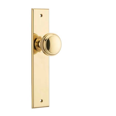 Paddington Chamfered Knob Pas PB