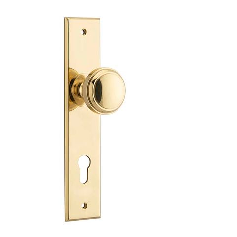 Paddington Chamfered Knob Ent PB