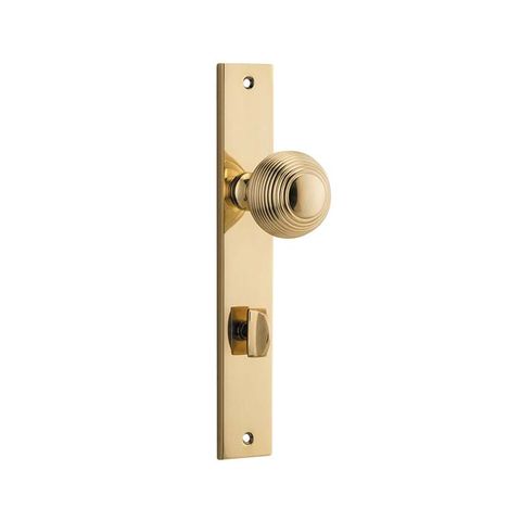 Guildford Rectangular Knob Priv PB