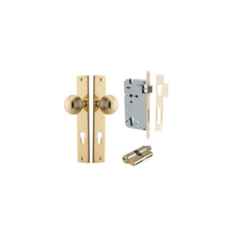 Guildford Rectangular Knob Ent KK PB