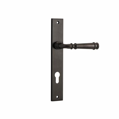 Verona Rectangular Lever Ent SB