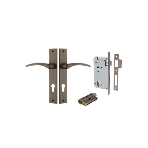 Oxford Rectangular Lever Ent KK SB