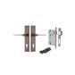 Como Chamfered Door Lever