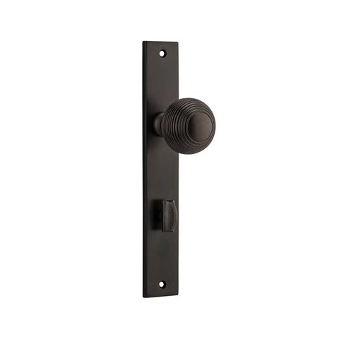 Guildford Rectangular Knob Priv SB