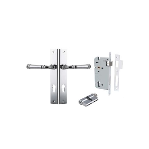 Verona Rectangular Lever Ent KK PC