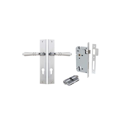 Sarlat Rectangular Lever Ent KK BC