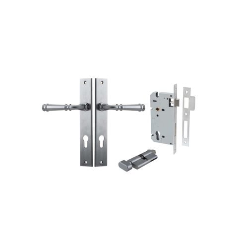 Verona Rectangular Lever Ent KT BC