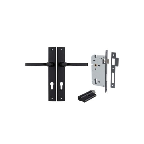 Annecy Rectangular Lever Ent KK MB