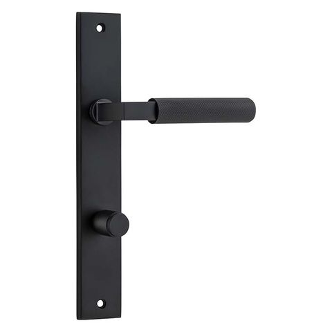 Brunswick Rectangular Lever Priv MB