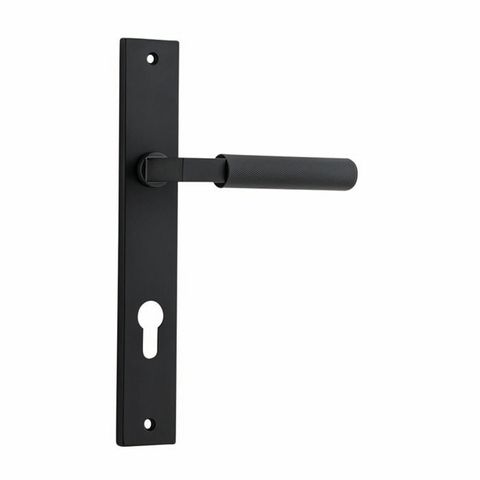 Brunswick Rectangular Lever Ent MB