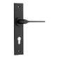 Como Chamfered Door Lever