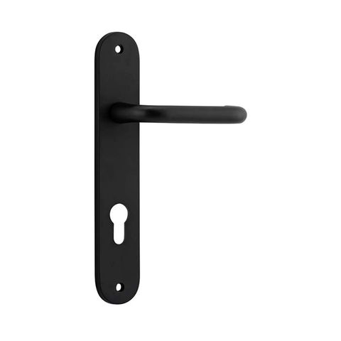 Oslo Oval Return Lever Ent MB