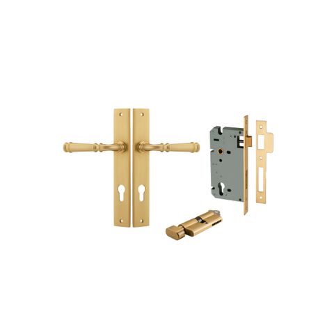 Verona Rectangular Lever Ent KT BB