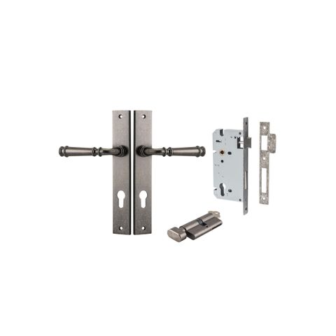 Verona Rectangular Lever Ent KT DN