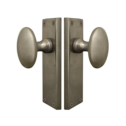 Camden Square Longplate Knob Only NB