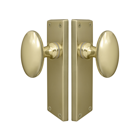 Camden Square Longplate Knob Only PB