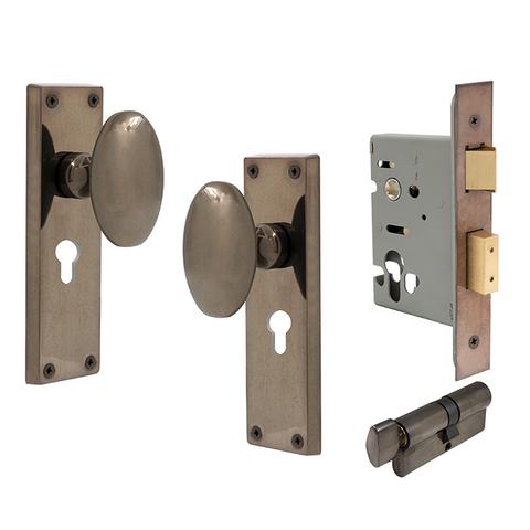 Camden Square Longplate Euro Lock NB